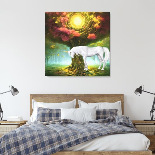 Afdrukken van verrekend Canvas (Insitu (Slaapkamer))