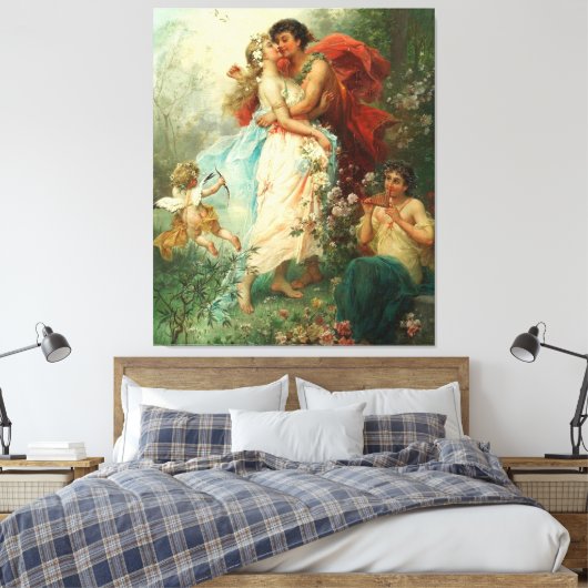Afdrukken van verrekend Canvas (Insitu (Slaapkamer))