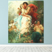 Afdrukken van verrekend Canvas (Insitu (Houten vloer))