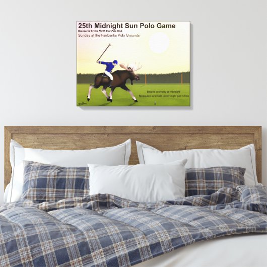 Afdrukken van verrekend Canvas (Insitu (Slaapkamer))