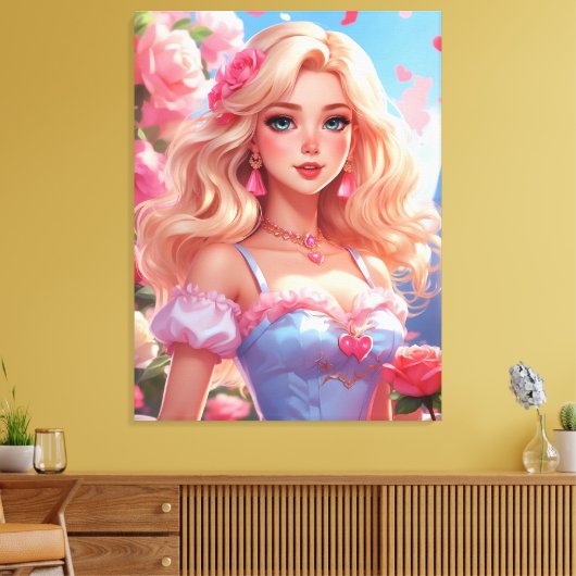 Afdrukken van verrekend Canvas (Insitu (Woonkamer))