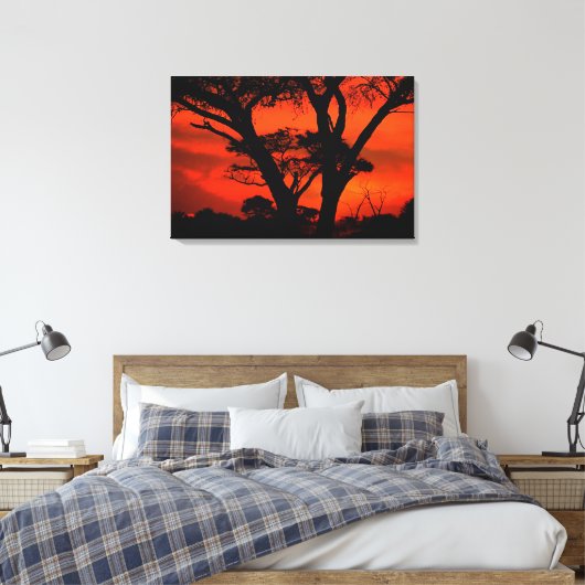 Afdrukken van verrekend Canvas (Insitu (Slaapkamer))