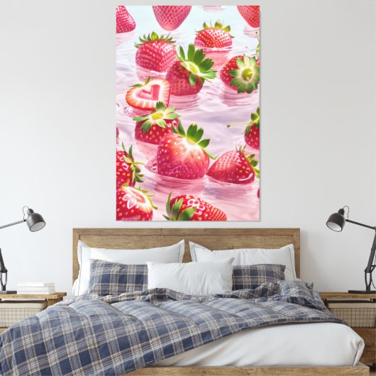 Afdrukken van verrekend Canvas (Insitu (Slaapkamer))