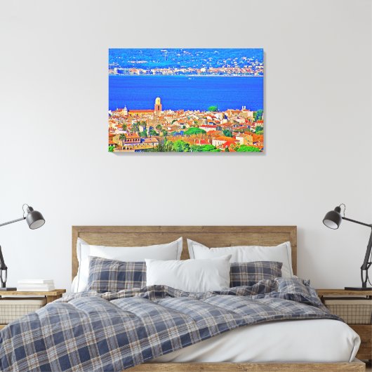 Afdrukken van verrekend Canvas (Insitu (Slaapkamer))