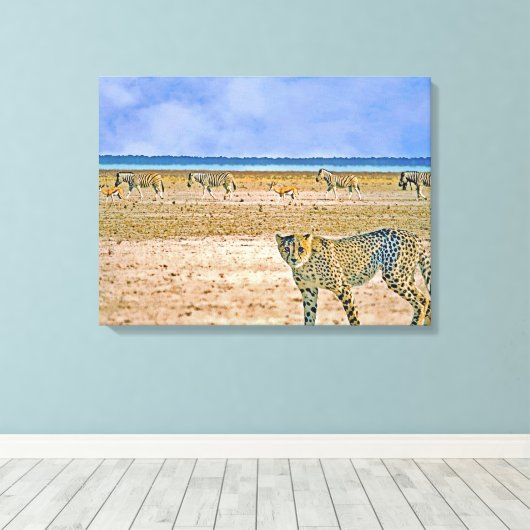 Afdrukken van verrekend Canvas (Insitu (Houten vloer))