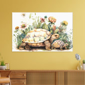 Afdrukken van verrekend Canvas (Insitu (Woonkamer))