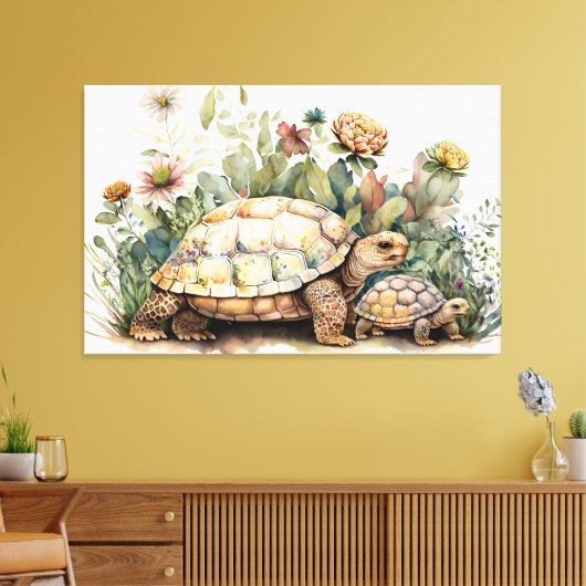 Afdrukken van verrekend Canvas (Insitu (Woonkamer))