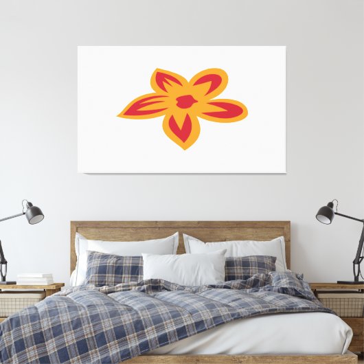 Afdrukken van verrekend Canvas (Insitu (Slaapkamer))