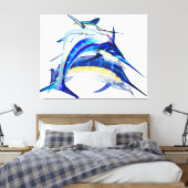 Afdrukken van verrekend Canvas (Insitu (Slaapkamer))