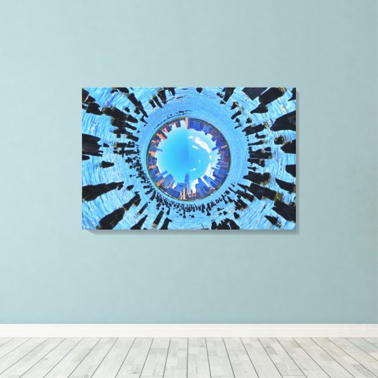 Afdrukken van verrekend Canvas (Insitu (Houten vloer))