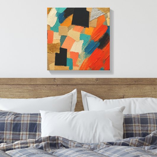 Afdrukken van verrekend Canvas (Insitu (Slaapkamer))