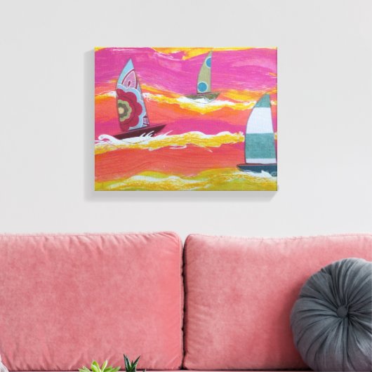 Afdrukken van verrekend Canvas (Insitu (Woonkamer))