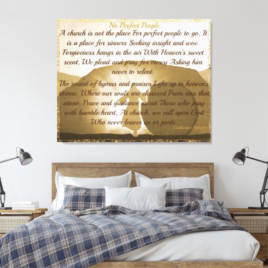 Afdrukken van verrekend Canvas (Insitu (Slaapkamer))