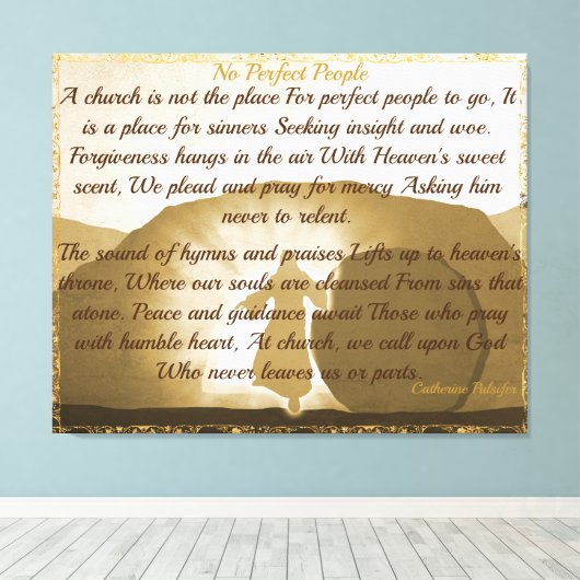 Afdrukken van verrekend Canvas (Insitu (Houten vloer))