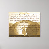 Afdrukken van verrekend Canvas (Voorkant)