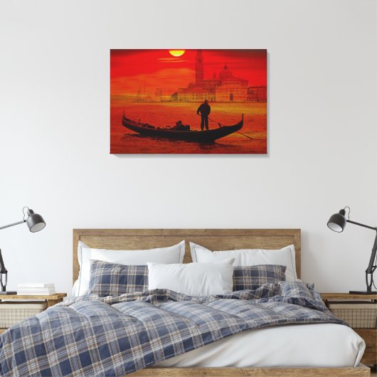 Afdrukken van verrekend Canvas (Insitu (Slaapkamer))