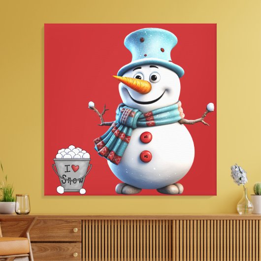 Afdrukken van verrekend Canvas (Insitu (Woonkamer))