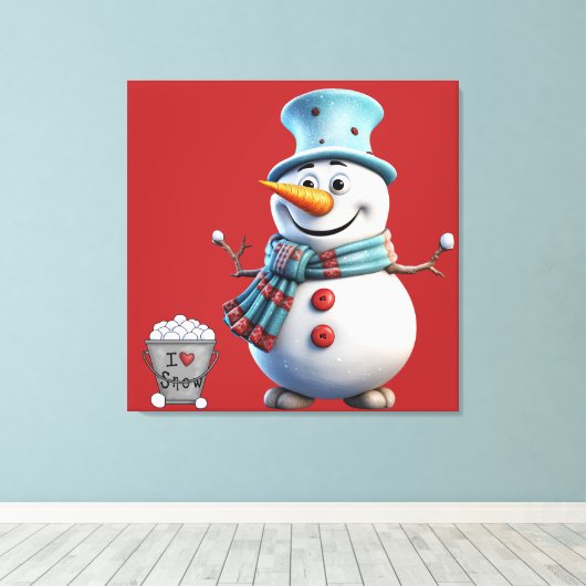 Afdrukken van verrekend Canvas (Insitu (Houten vloer))