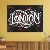 Afdrukken van verrekend Canvas (Insitu (Woonkamer))