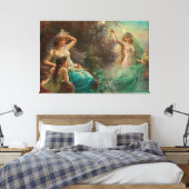 Afdrukken van verrekend Canvas (Insitu (Slaapkamer))