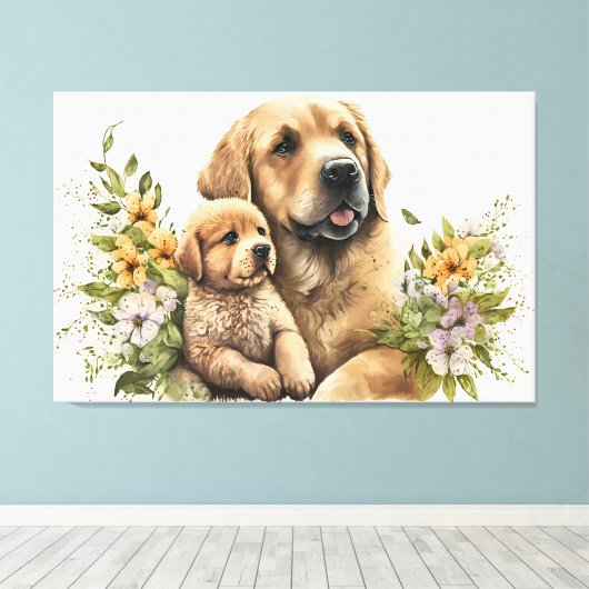 Afdrukken van verrekend Canvas (Insitu (Houten vloer))