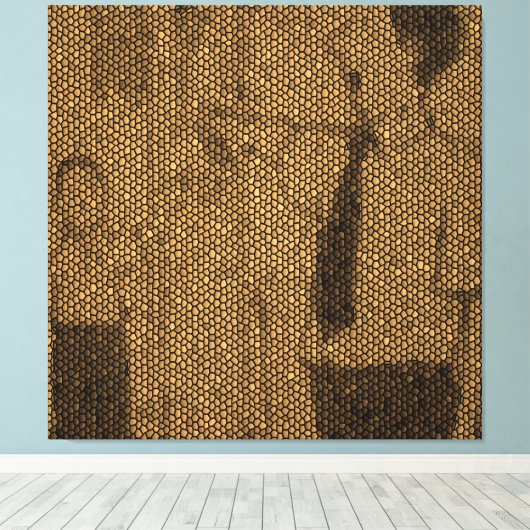 Afdrukken van verrekend Canvas (Insitu (Houten vloer))