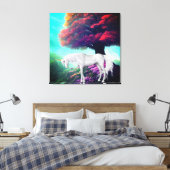 Afdrukken van verrekend Canvas (Insitu (Slaapkamer))