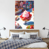 Afdrukken van verrekend Canvas (Insitu (Slaapkamer))
