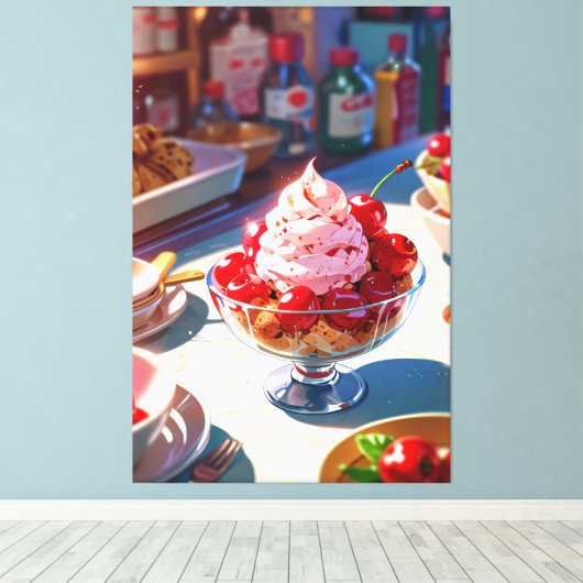 Afdrukken van verrekend Canvas (Insitu (Houten vloer))