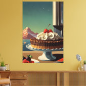 Afdrukken van verrekend Canvas (Insitu (Woonkamer))