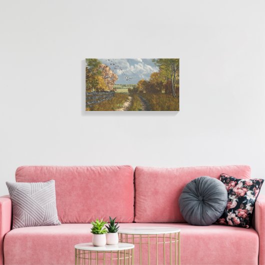 Afdrukken van verrekend Canvas (Insitu (Woonkamer))
