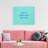 Afdrukken van verrekend Canvas (Insitu (Woonkamer))