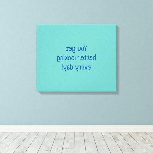 Afdrukken van verrekend Canvas (Insitu (Houten vloer))