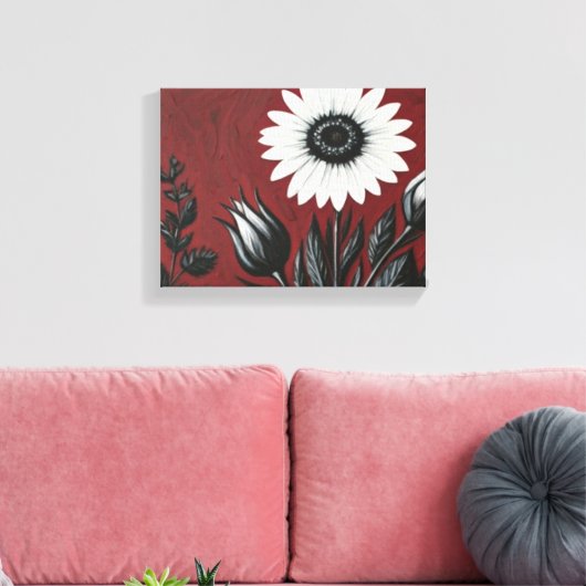 Afdrukken van verrekend Canvas (Insitu (Woonkamer))