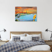 Afdrukken van verrekend Canvas (Insitu (Slaapkamer))