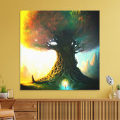 Afdrukken van verrekend Canvas (Insitu (Woonkamer))
