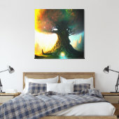 Afdrukken van verrekend Canvas (Insitu (Slaapkamer))