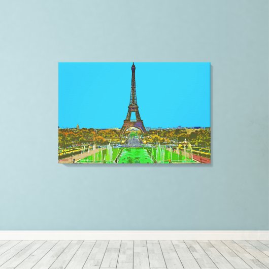 Afdrukken van verrekend Canvas (Insitu (Houten vloer))