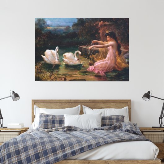 Afdrukken van verrekend Canvas (Insitu (Slaapkamer))