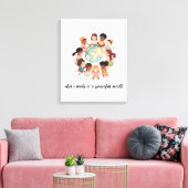 Afdrukken van verrekend Canvas (Insitu (Woonkamer))