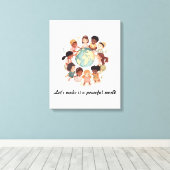 Afdrukken van verrekend Canvas (Insitu (Houten vloer))