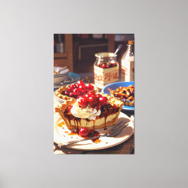 Afdrukken van verrekend Canvas