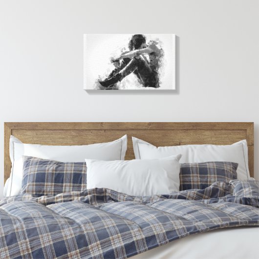 Afdrukken van verrekend Canvas (Insitu (Slaapkamer))