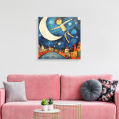 Afdrukken van verrekend Canvas (Insitu (Woonkamer))