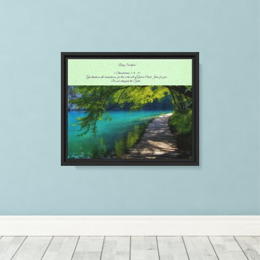 Afdrukken van verrekend Canvas (Insitu (Houten vloer))