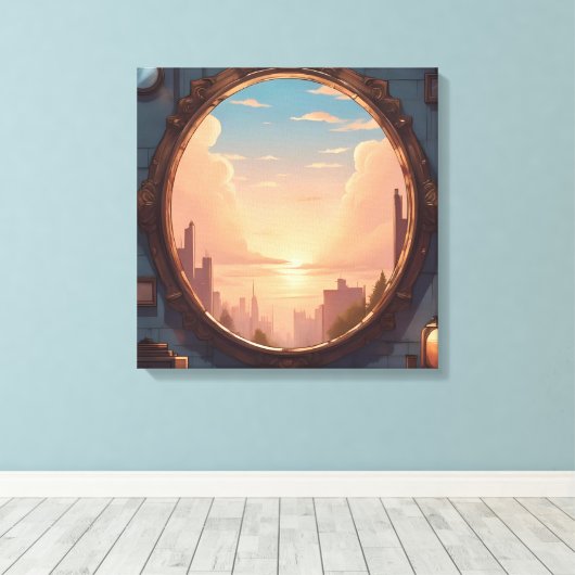 Afdrukken van verrekend Canvas (Insitu (Houten vloer))