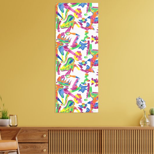 Afdrukken van verrekend Canvas (Insitu (Woonkamer))