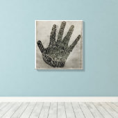 Afdrukken van verrekend Canvas (Insitu (Houten vloer))