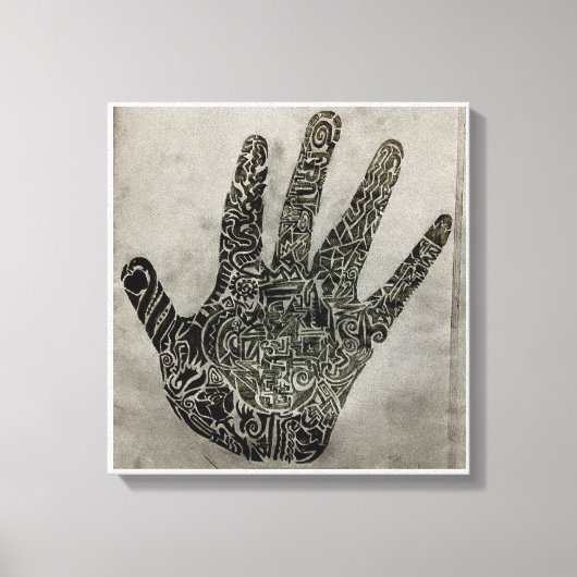 Afdrukken van verrekend Canvas (Voorkant)