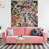 Afdrukken van verrekend Canvas (Insitu (Woonkamer))